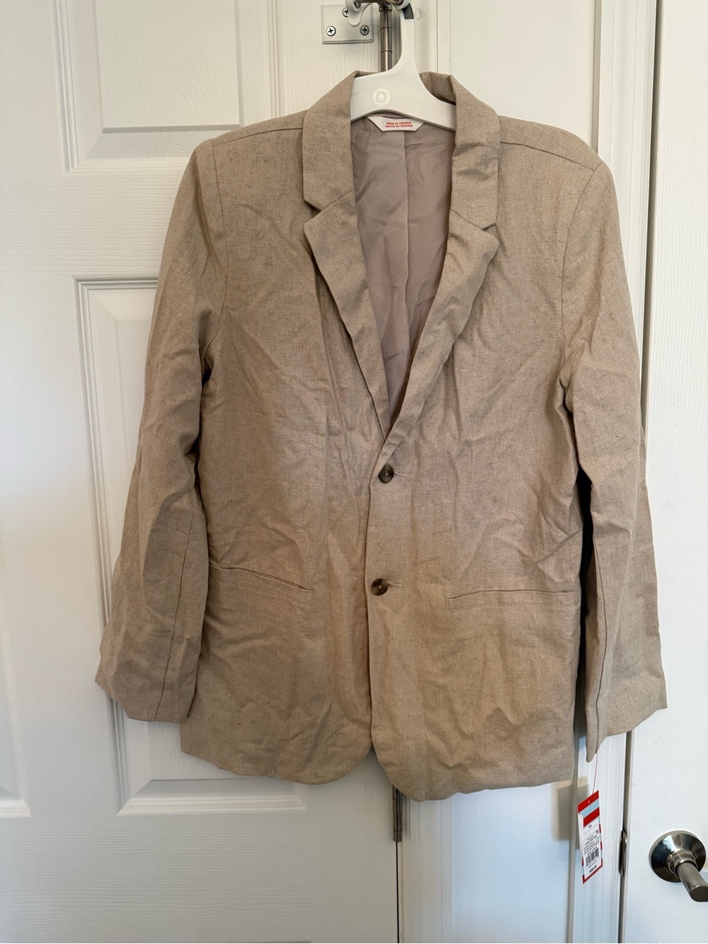 Cat & Jack Tan Kids Blazer - Neutral Light Brown
